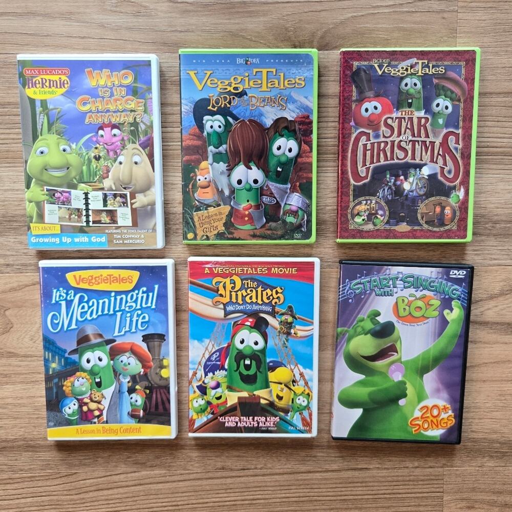 Veggietales DVD, Boz and Max Lucado's Hermie Lot - Children's Christian Cartoons